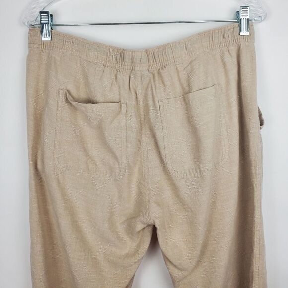 PATAGONIA Pull On Pants Ankle Cropped Stretchy Pockets Semi Sheer Lightweight - Picture 5 of 7